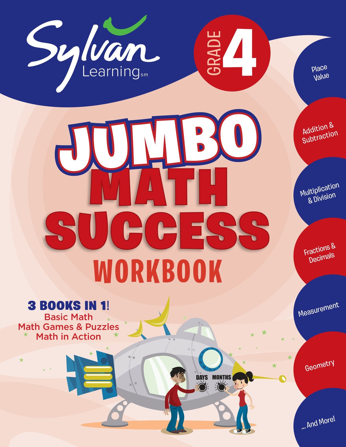 Fourth Grade Super Math Success (Sylvan Super Workbooks)