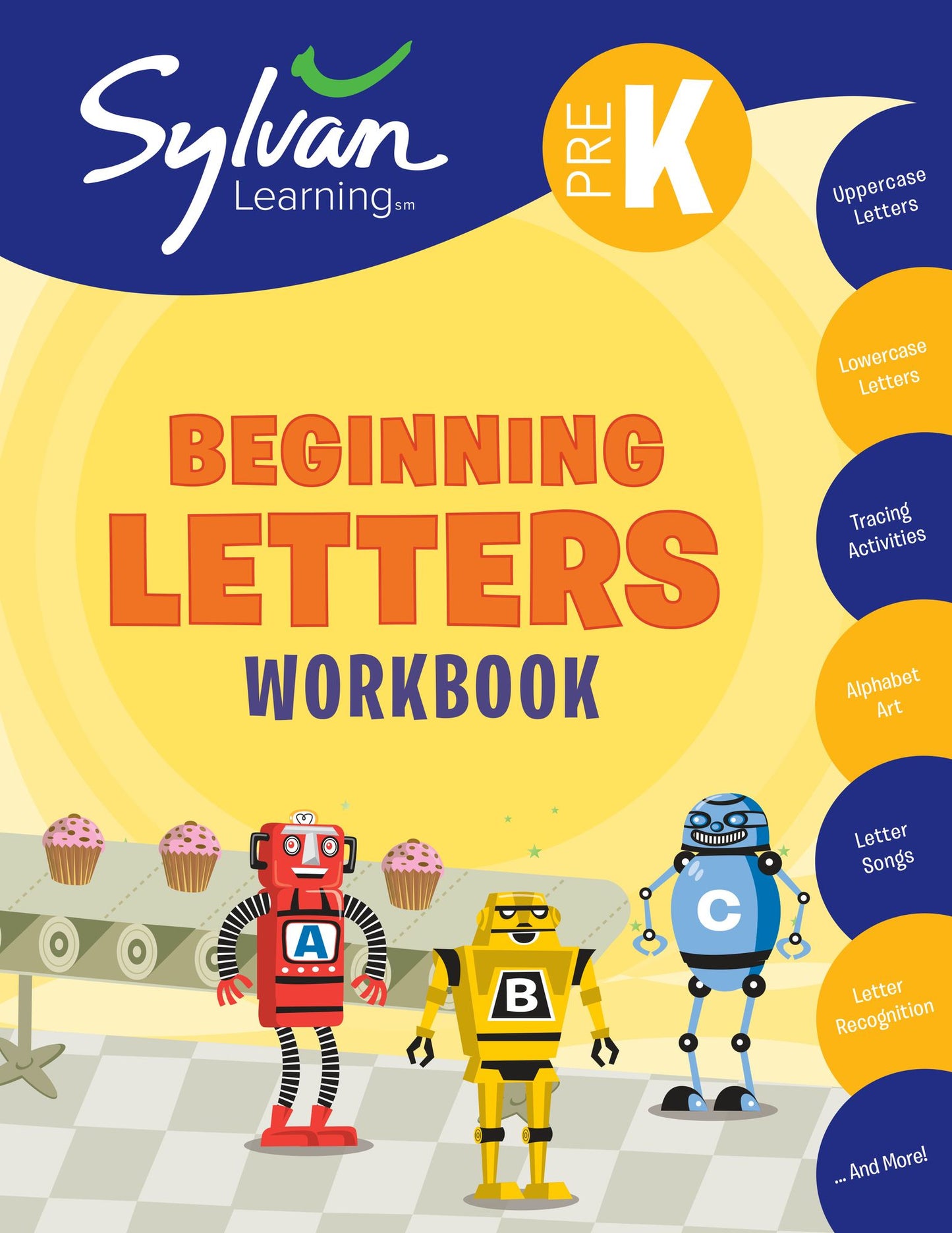 Pre-K Beginning Letters (Sylvan Workbooks)