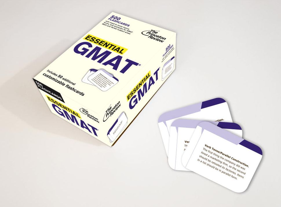 Essential GMAT (flashcards)