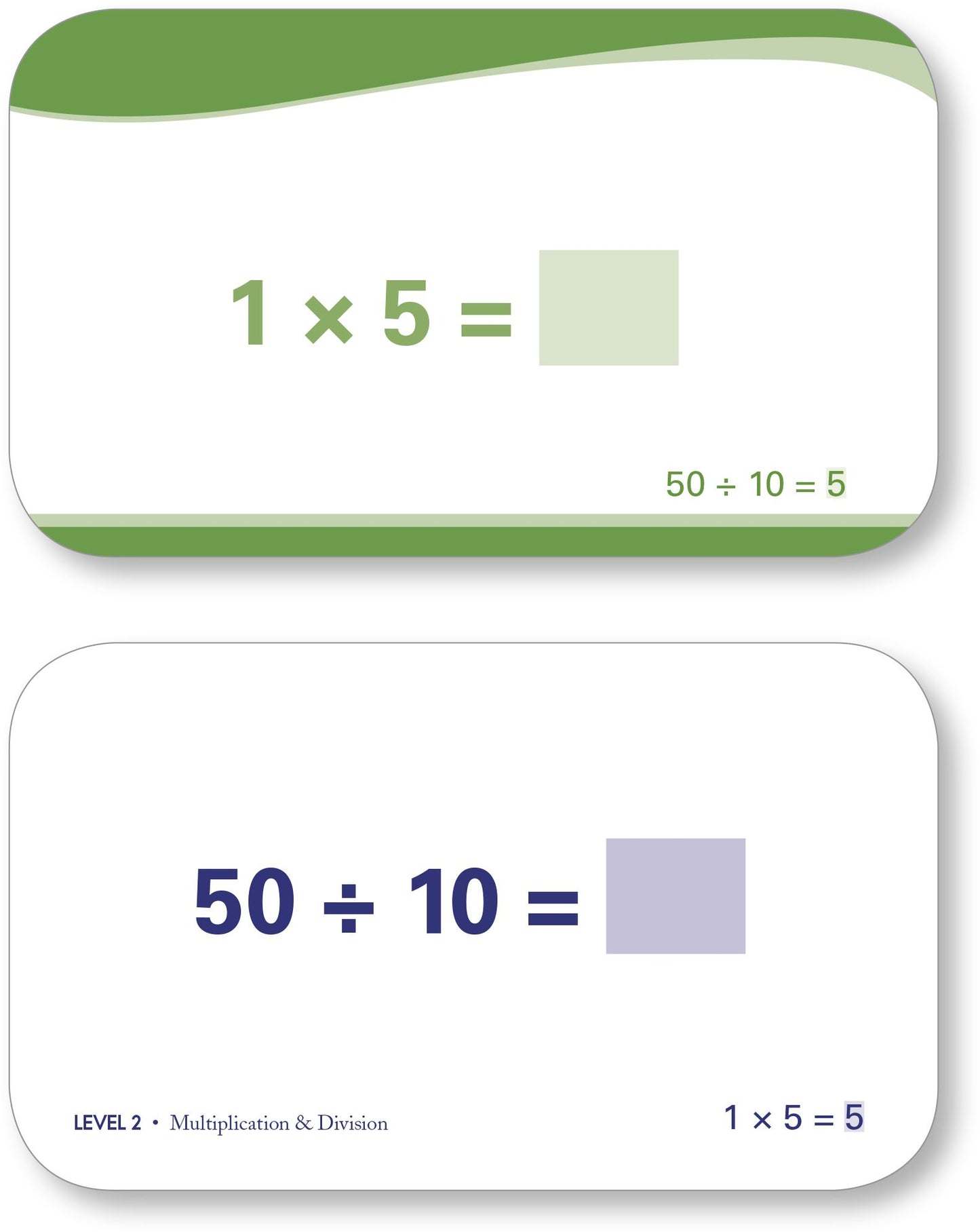 Third Grade Math Flashcards