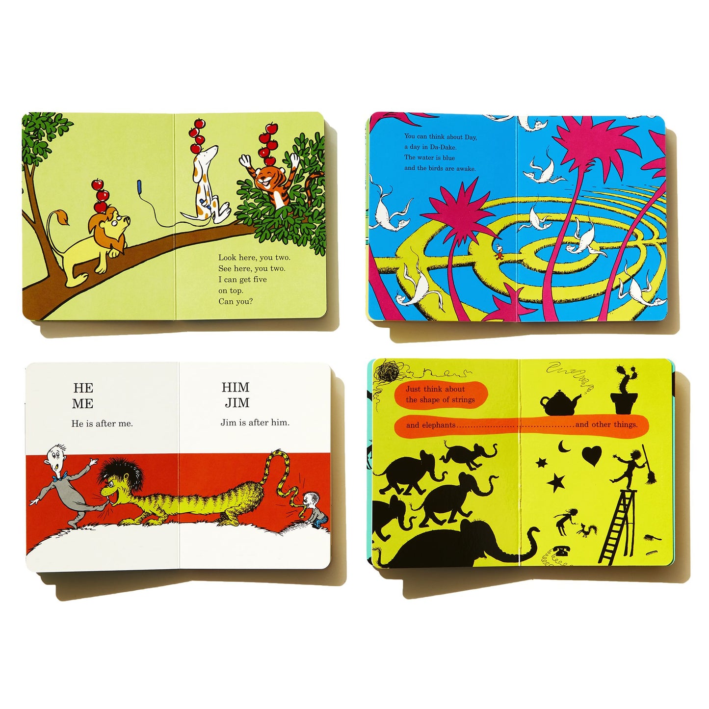 The Little Blue Box of Bright and Early Board Books by Dr. Seuss