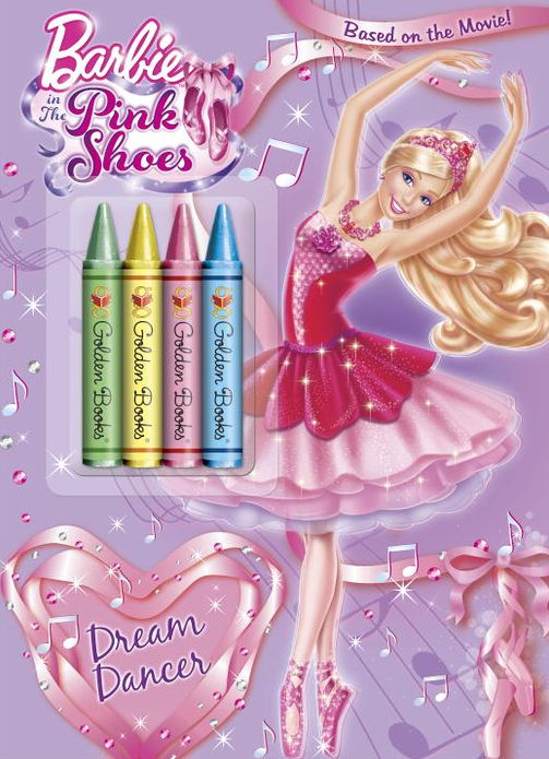 Barbie Spring 2013 DVD Chunky Crayon Book (Barbie)