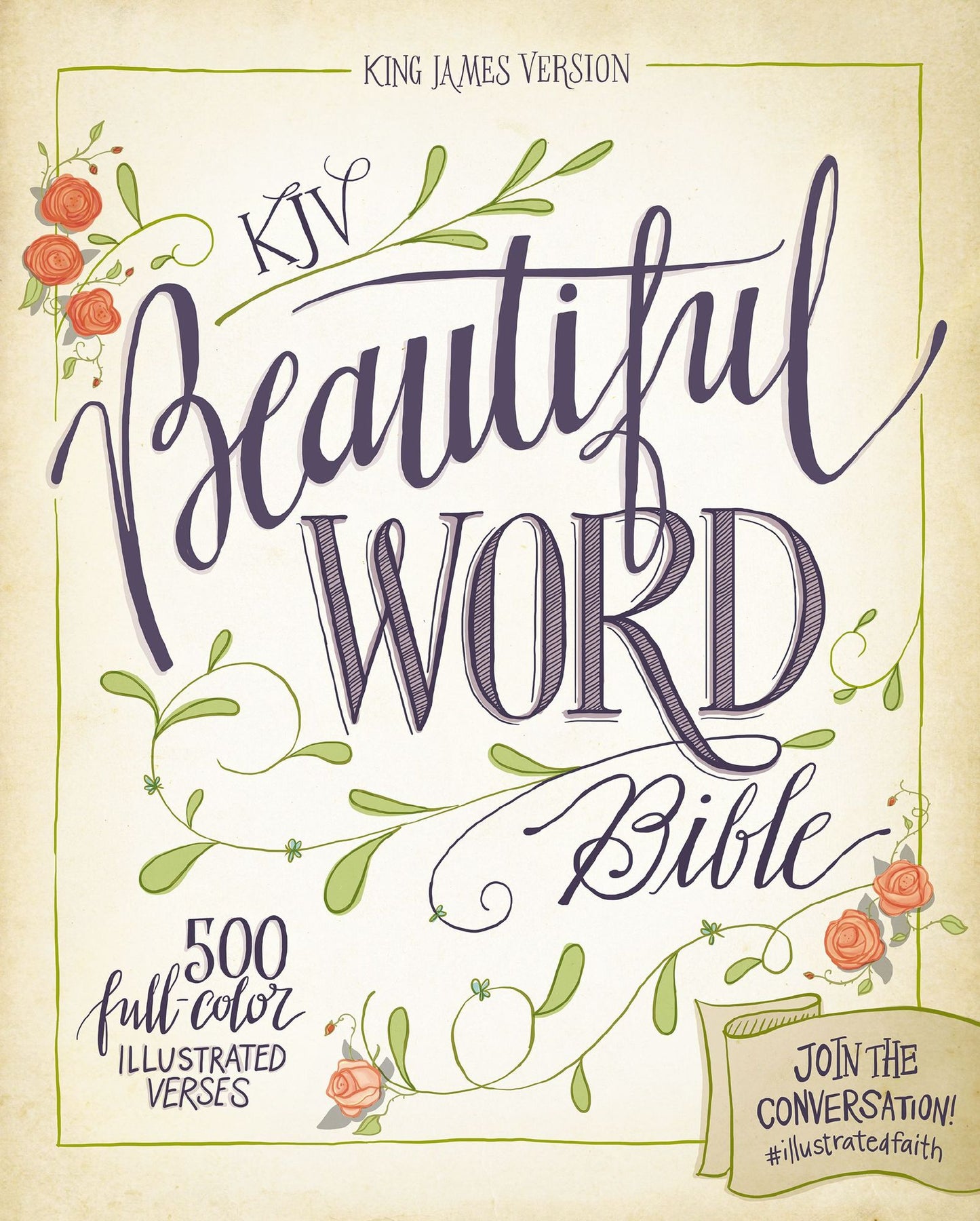 KJV, Beautiful Word Bible, eBook: 500 Full-Color Illustrated Verses