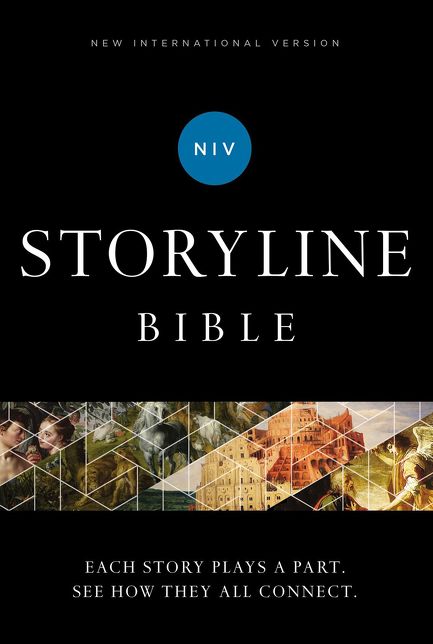 Niv, Storyline Bible, Hardcover, Comfort Print: Each Story Plays a Part. See How They All Connect.