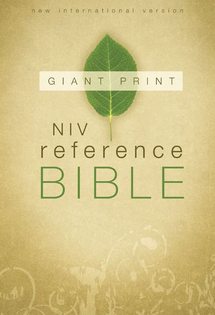 NIV Reference Bible, Giant Print