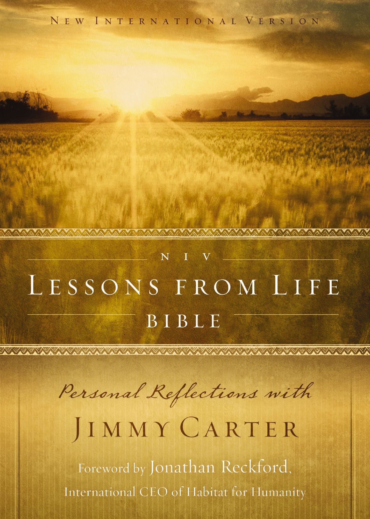 NIV, Lessons from Life Bible, eBook: Personal Reflections with Jimmy Carter