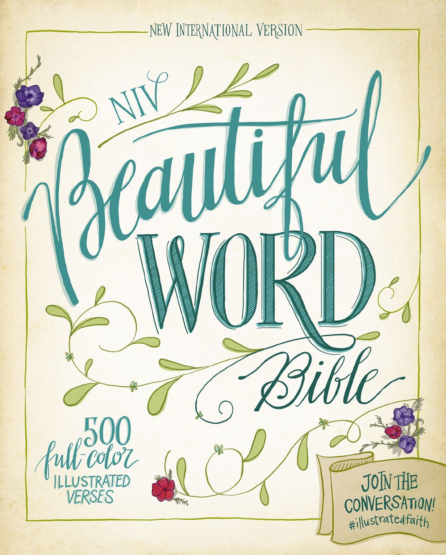 NIV, Beautiful Word Bible, eBook: 500 Full-Color Illustrated Verses