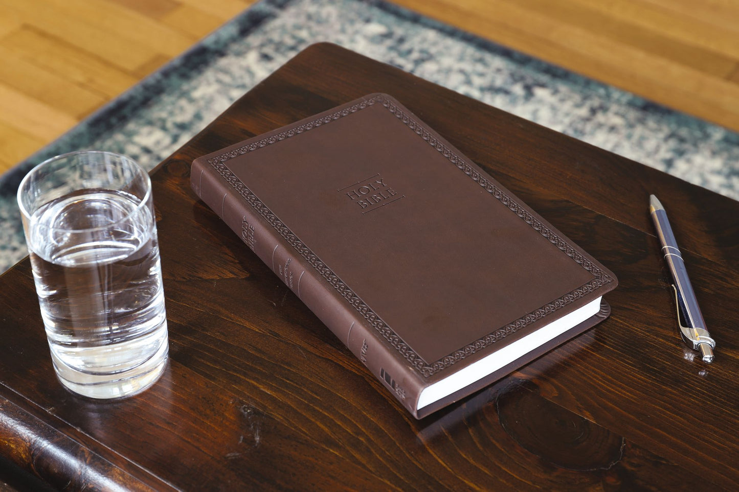NIV, Value Thinline Bible, Imitation Leather, Brown