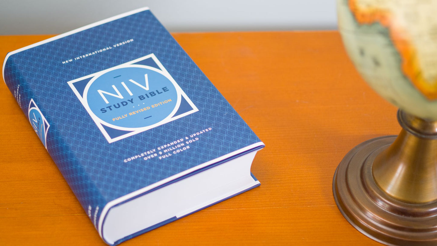 NIV Study Bible, Fully Revised Edition, Hardcover, Red Letter, Comfort Print