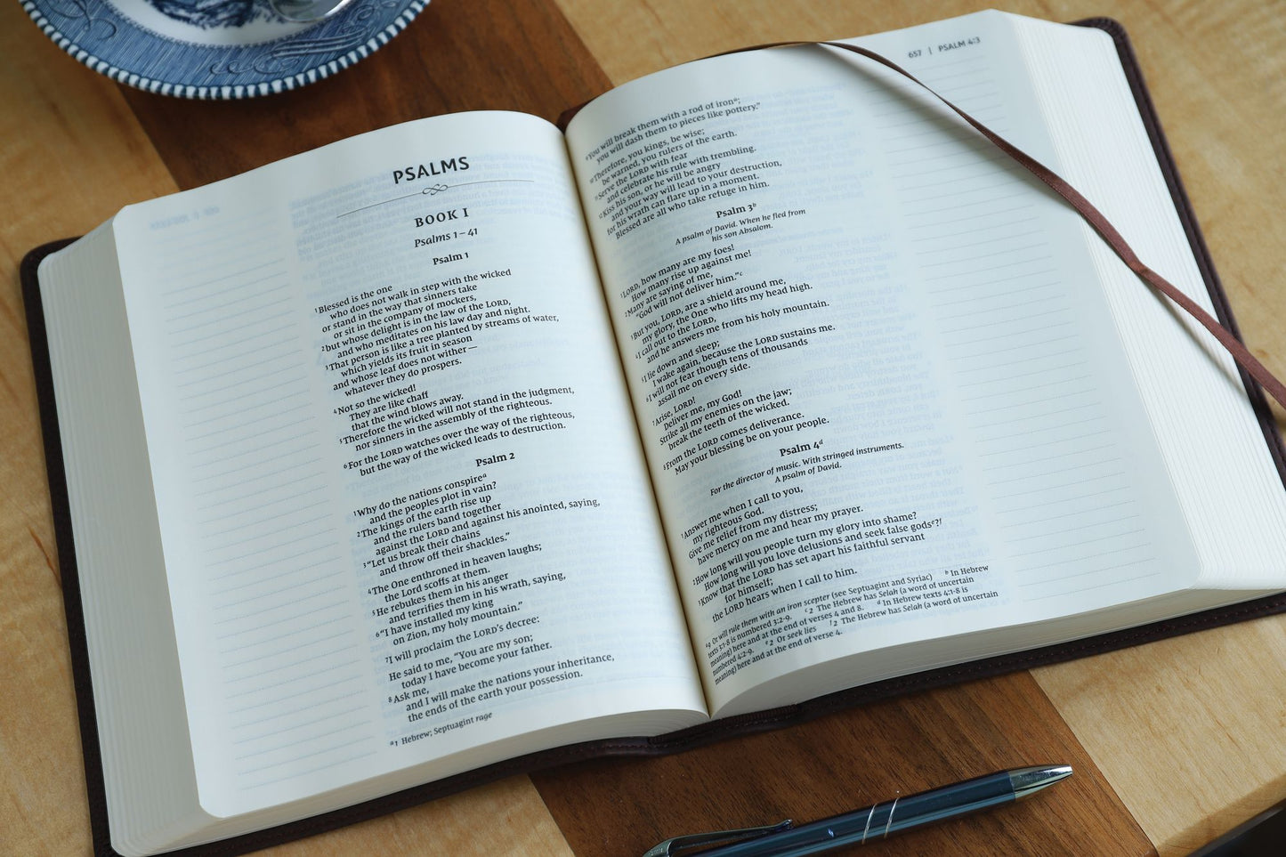 NIV, Journal the Word Bible, Imitation Leather, Brown, Red Letter Edition, Comfort Print: Reflect, Take Notes, or Create Art Next to Your Favorite Verses