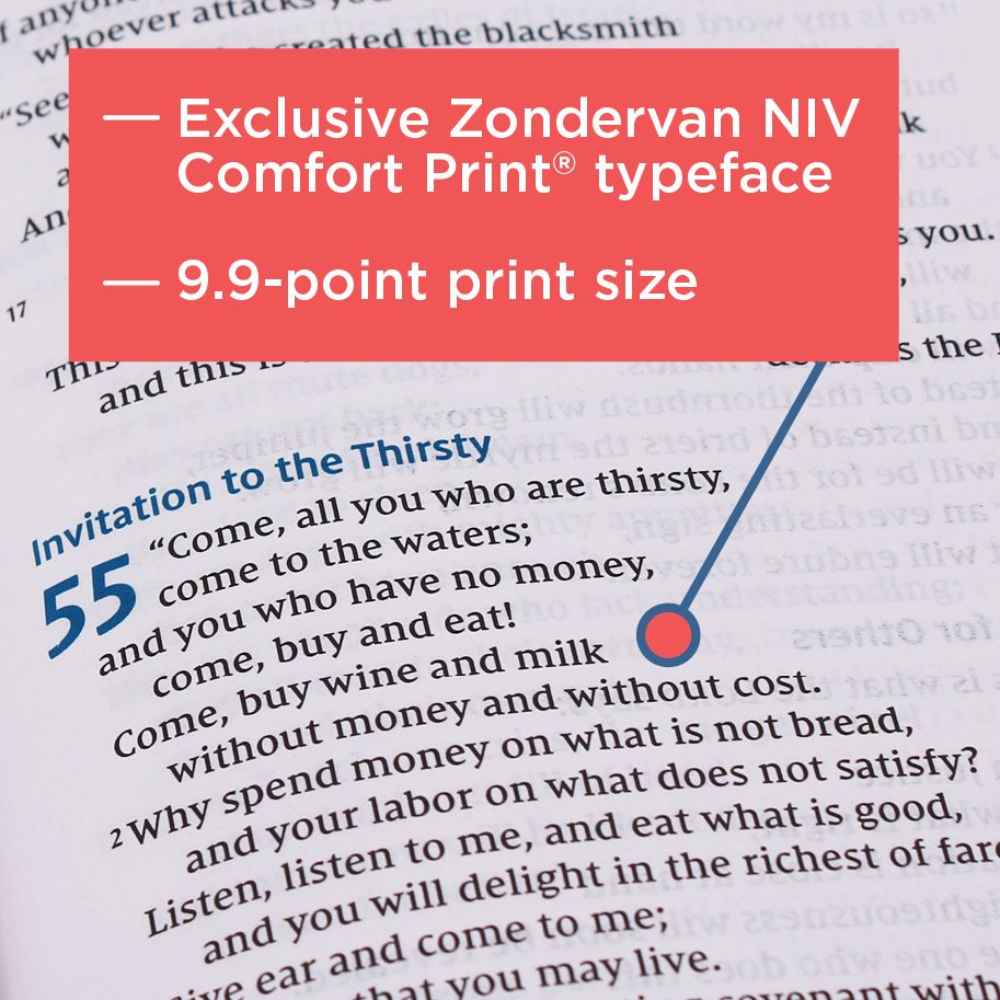 Niv, Quest Study Bible, Hardcover, Comfort Print: The Only Q and A Study Bible