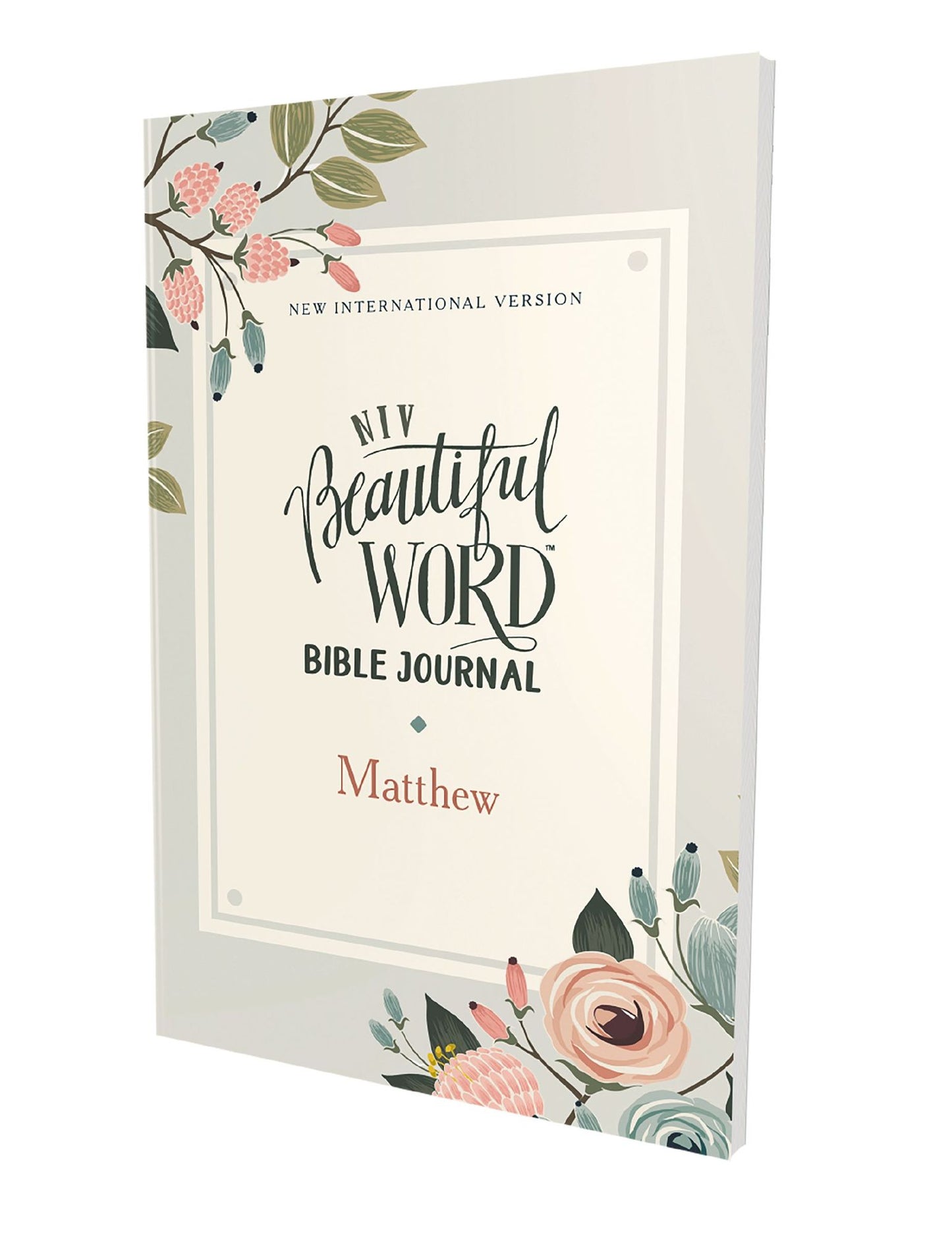 Niv, Beautiful Word Bible Journal, Matthew, Paperback, Comfort Print