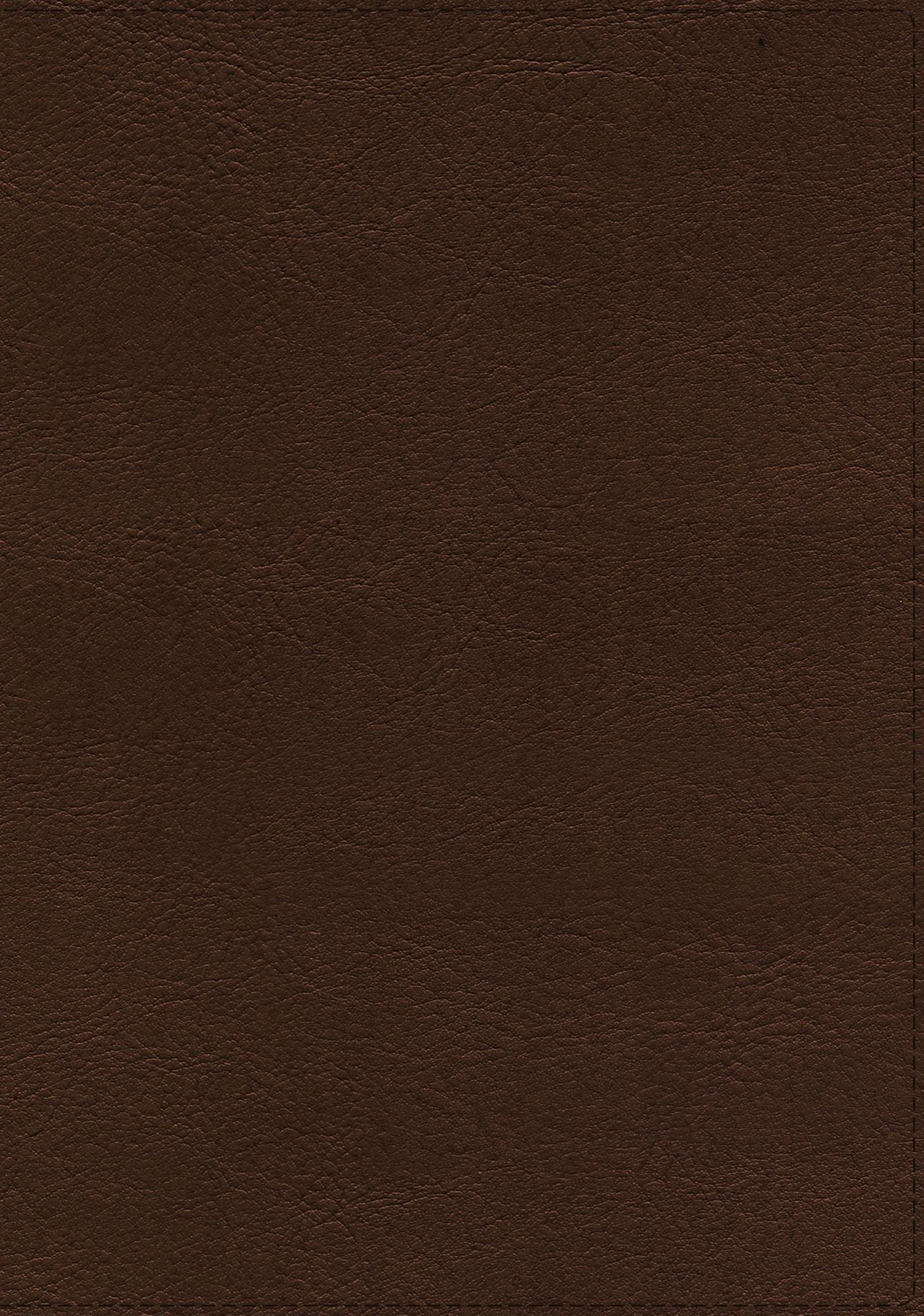 Esv, Thompson Chain-Reference Bible, Leathersoft, Brown, Red Letter, Thumb Indexed