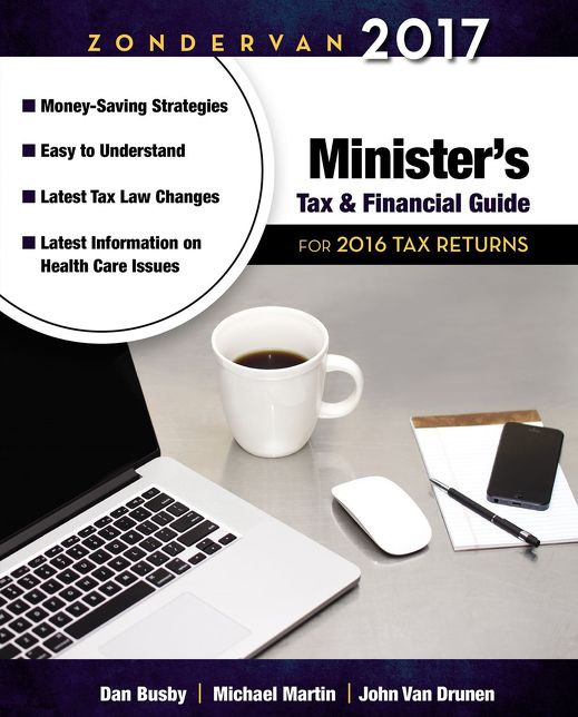 Zondervan 2017 Minister's Tax and Financial Guide: For 2016 Tax Returns
