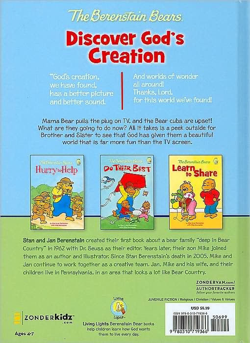 The Berenstain Bears Discover God's Creation