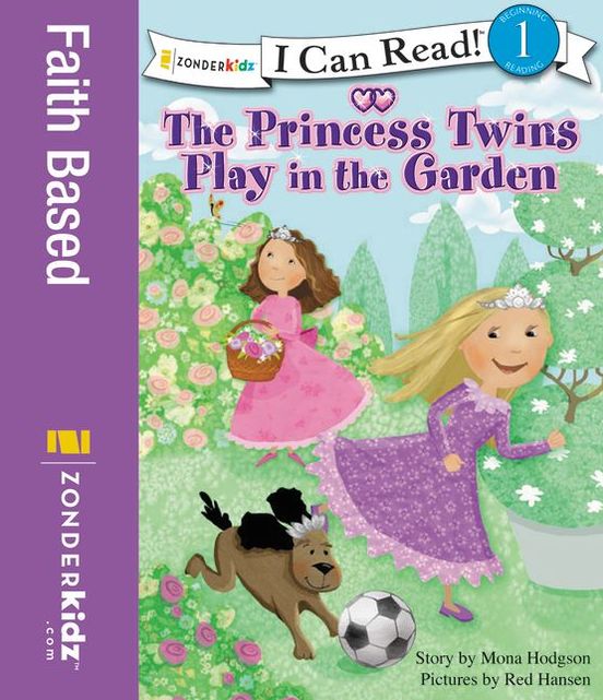 The Princess Twins Play in the Garden