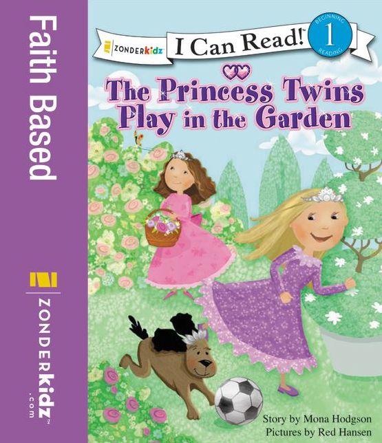The Princess Twins Play in the Garden