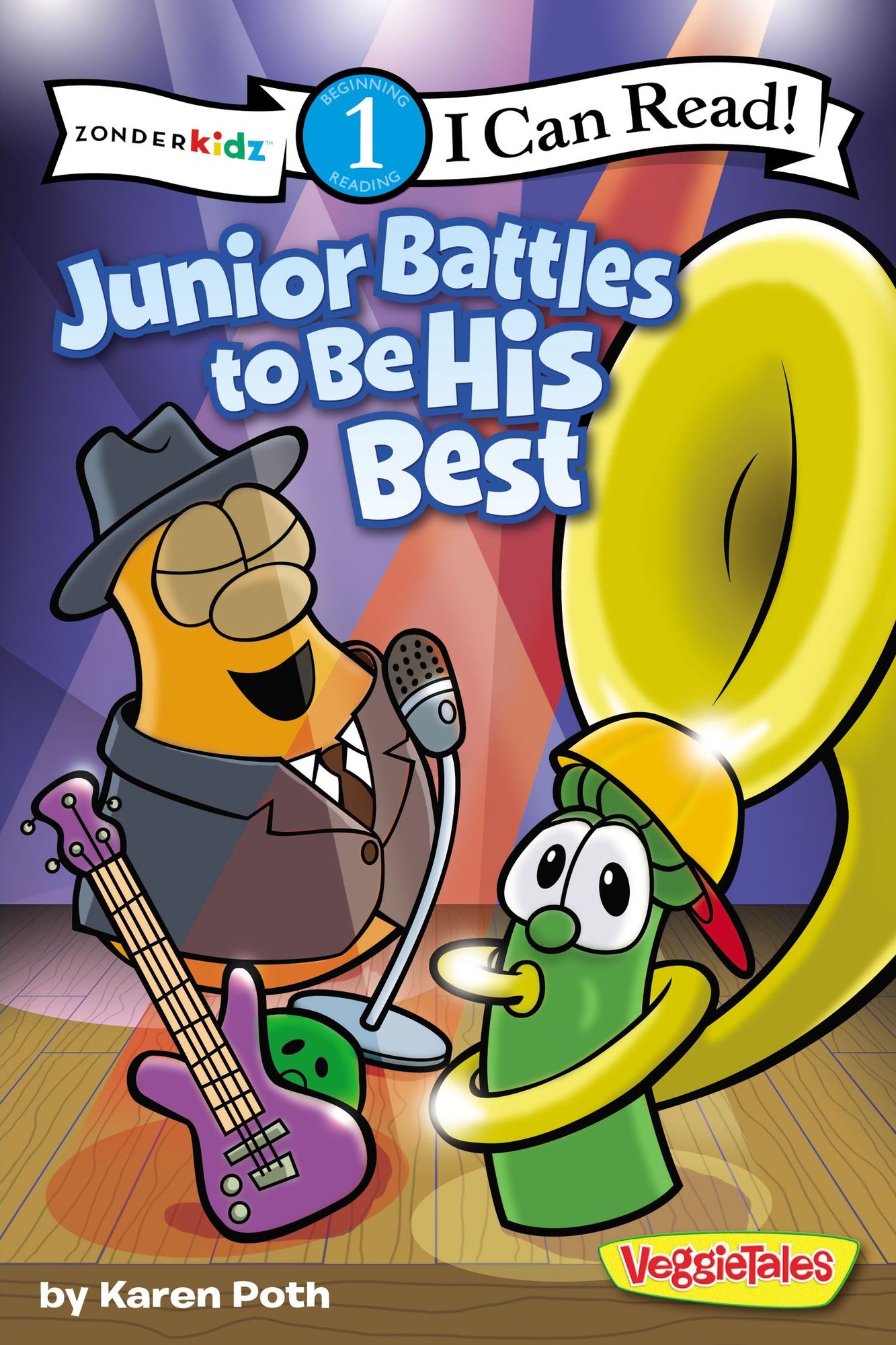 Junior Battles to Be His Best (VeggieTales Series: I Can Read!)