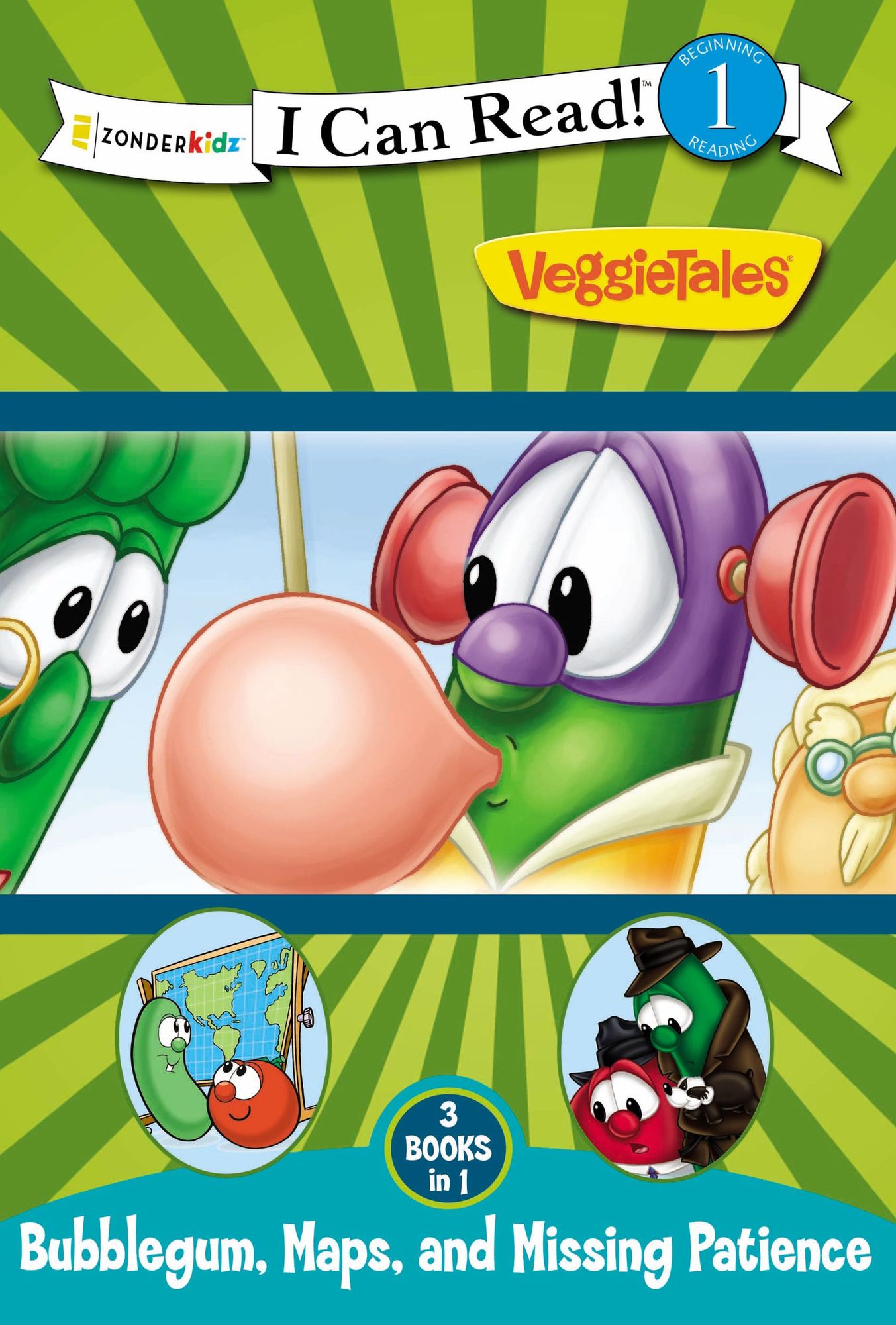 Bubblegum, Maps, and Missing Patience (VeggieTales Series: I Can Read!)
