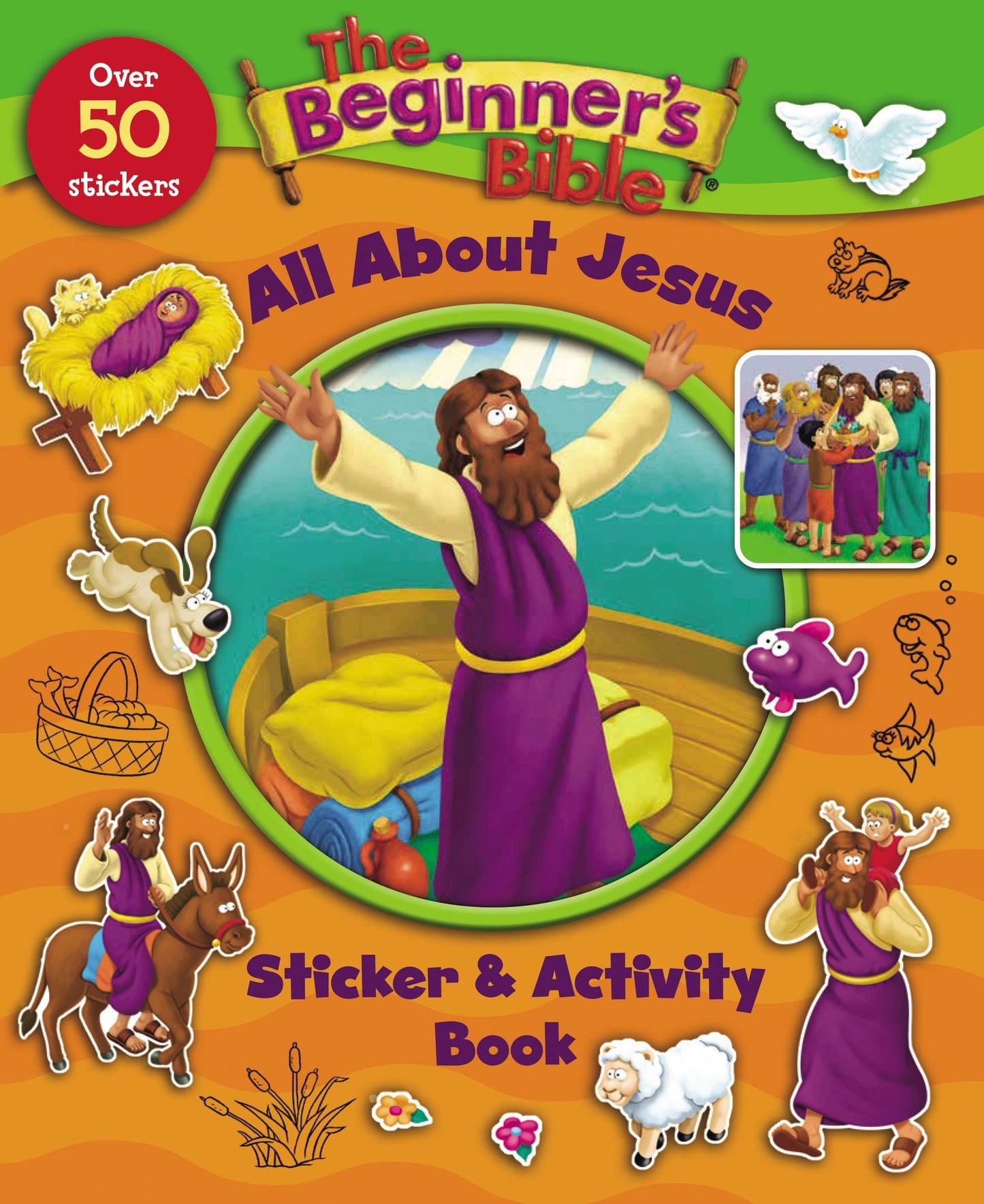 The Beginner's Bible All about Jesus Sticker and Activity Book