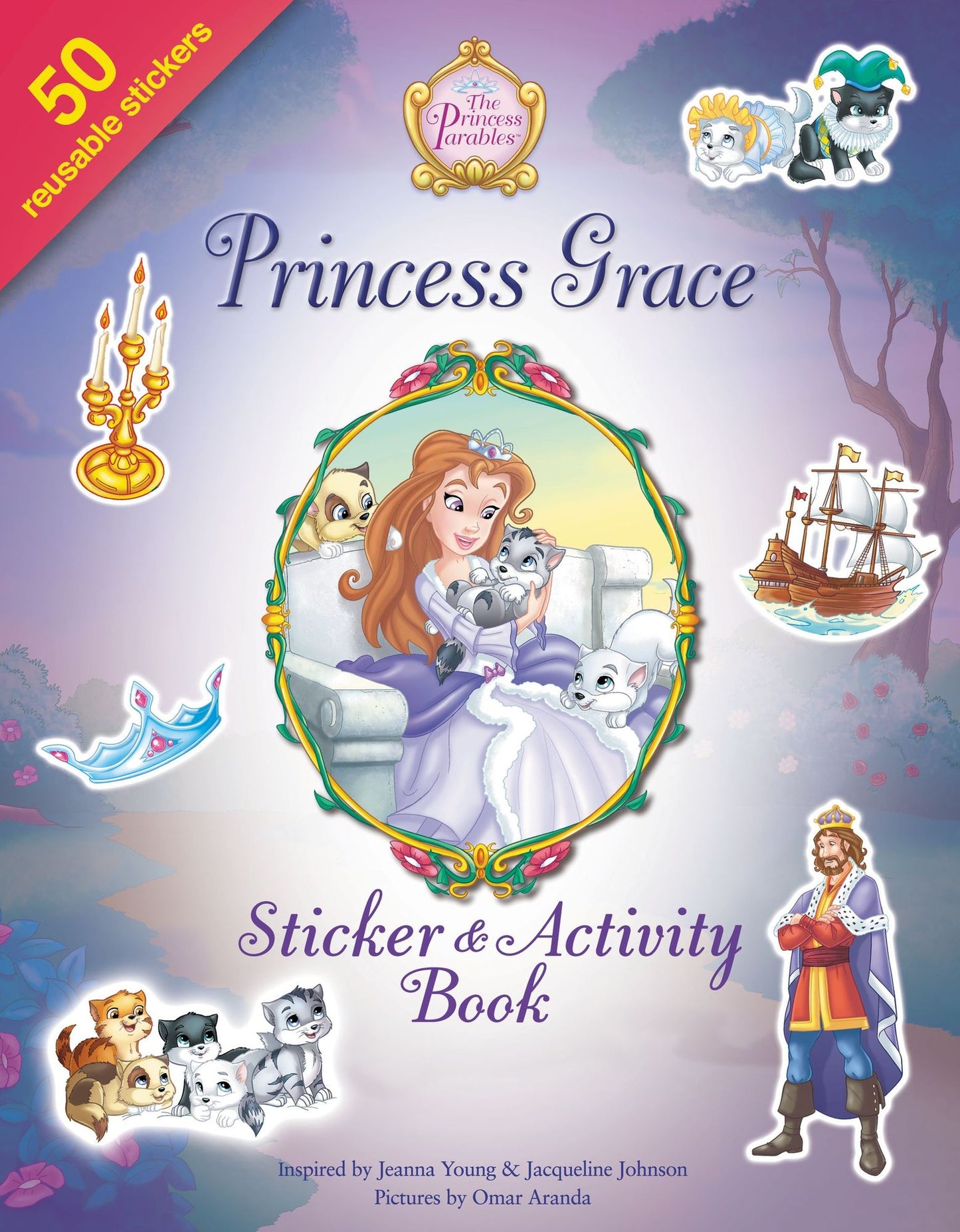 Princess Grace Sticker and Activity Book