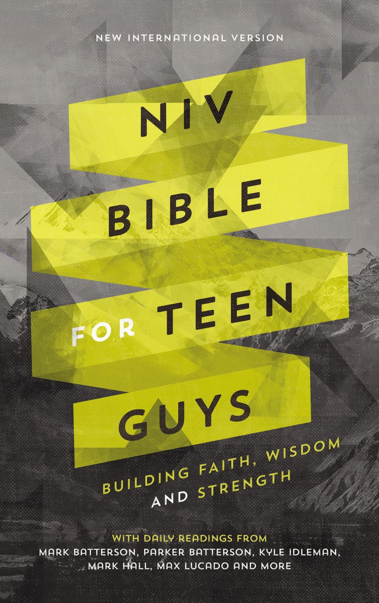 NIV Bible for Teen Guys: Building Faith, Wisdom and Strength