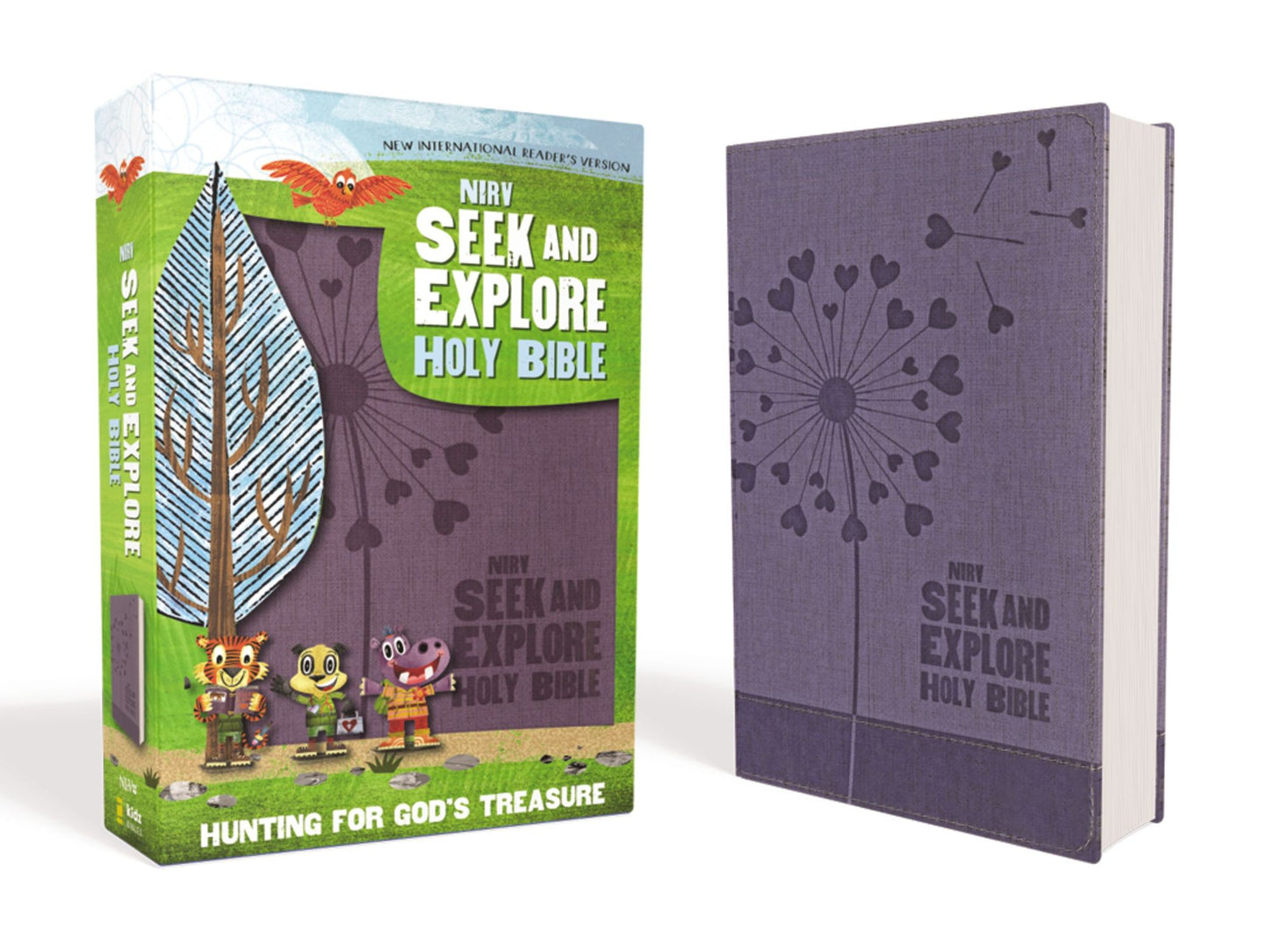 Nirv, Seek and Explore Holy Bible, Leathersoft, Periwinkle: Hunting for God's Treasure