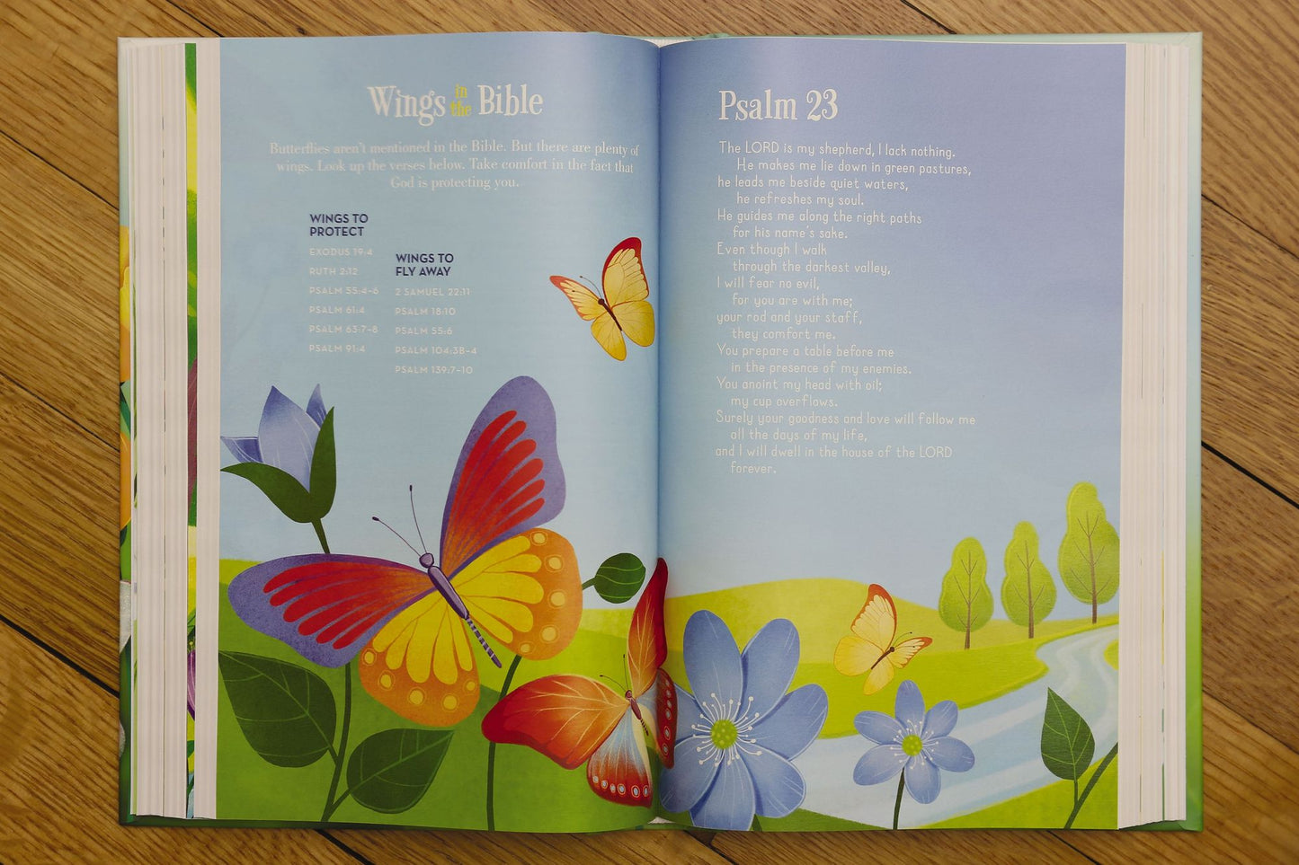NIV Butterfly Garden Holy Bible, Hardcover, Comfort Print