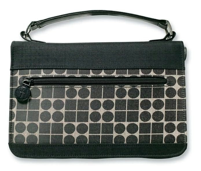 Linen-Look Pattern Black LG