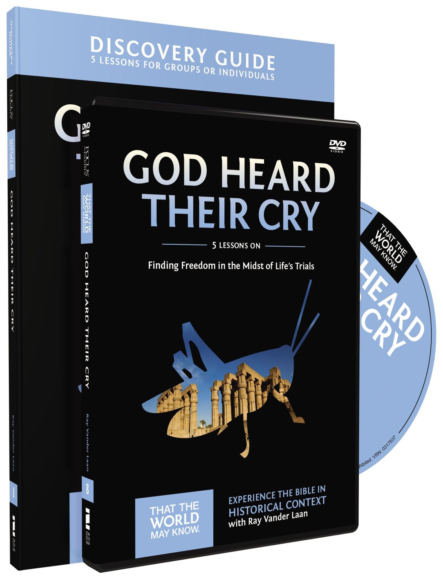God Heard Their Cry Discovery Guide with DVD: Finding Freedom in the Midst of Life's Trials 8