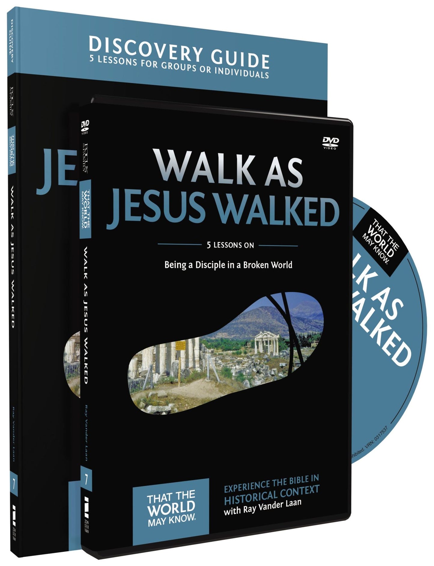 Walk as Jesus Walked Discovery Guide with DVD: Being a Disciple in a Broken World