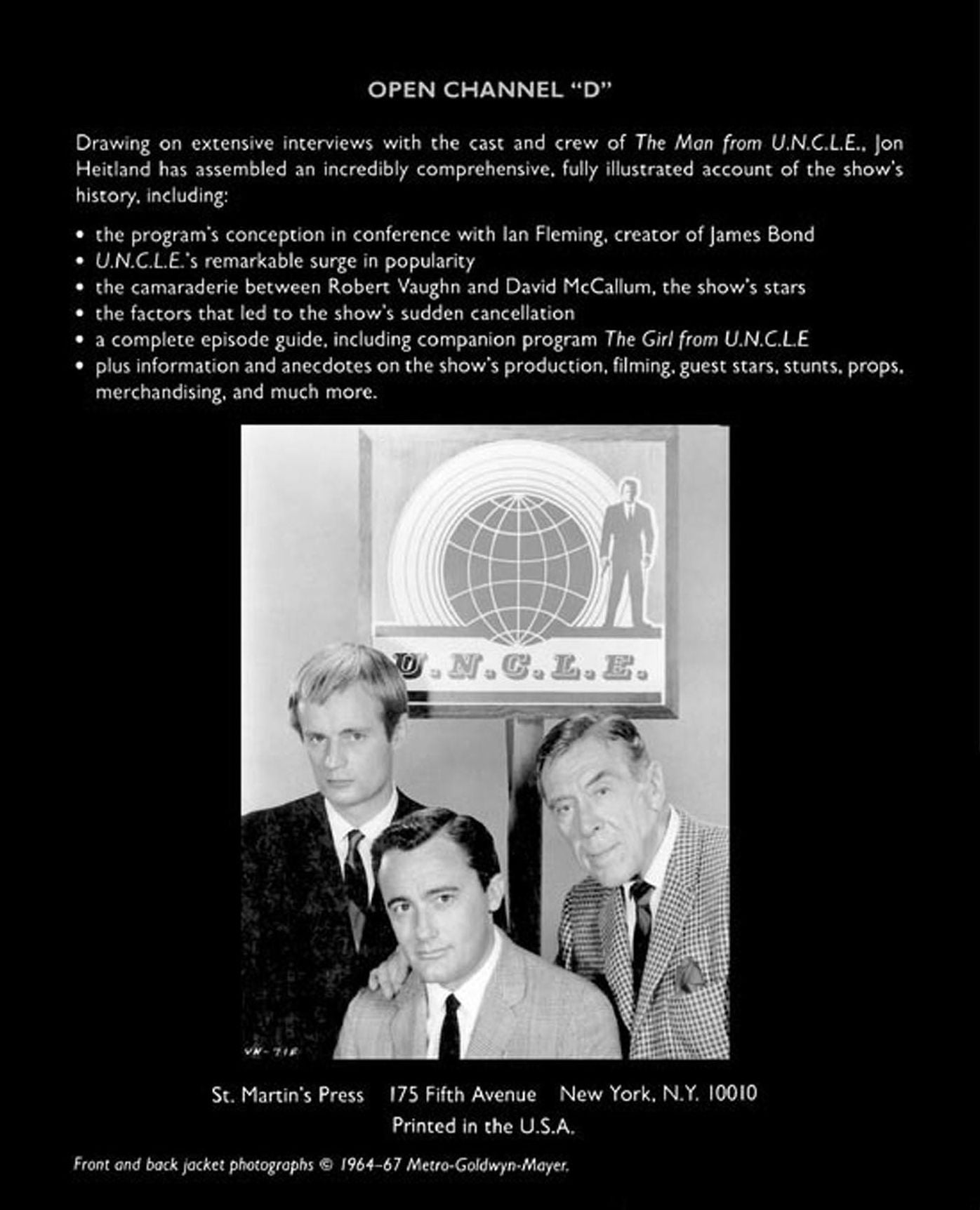 The Man from U.N.C.L.E. Book: The Behind-The-Scenes Story of a Television Classic