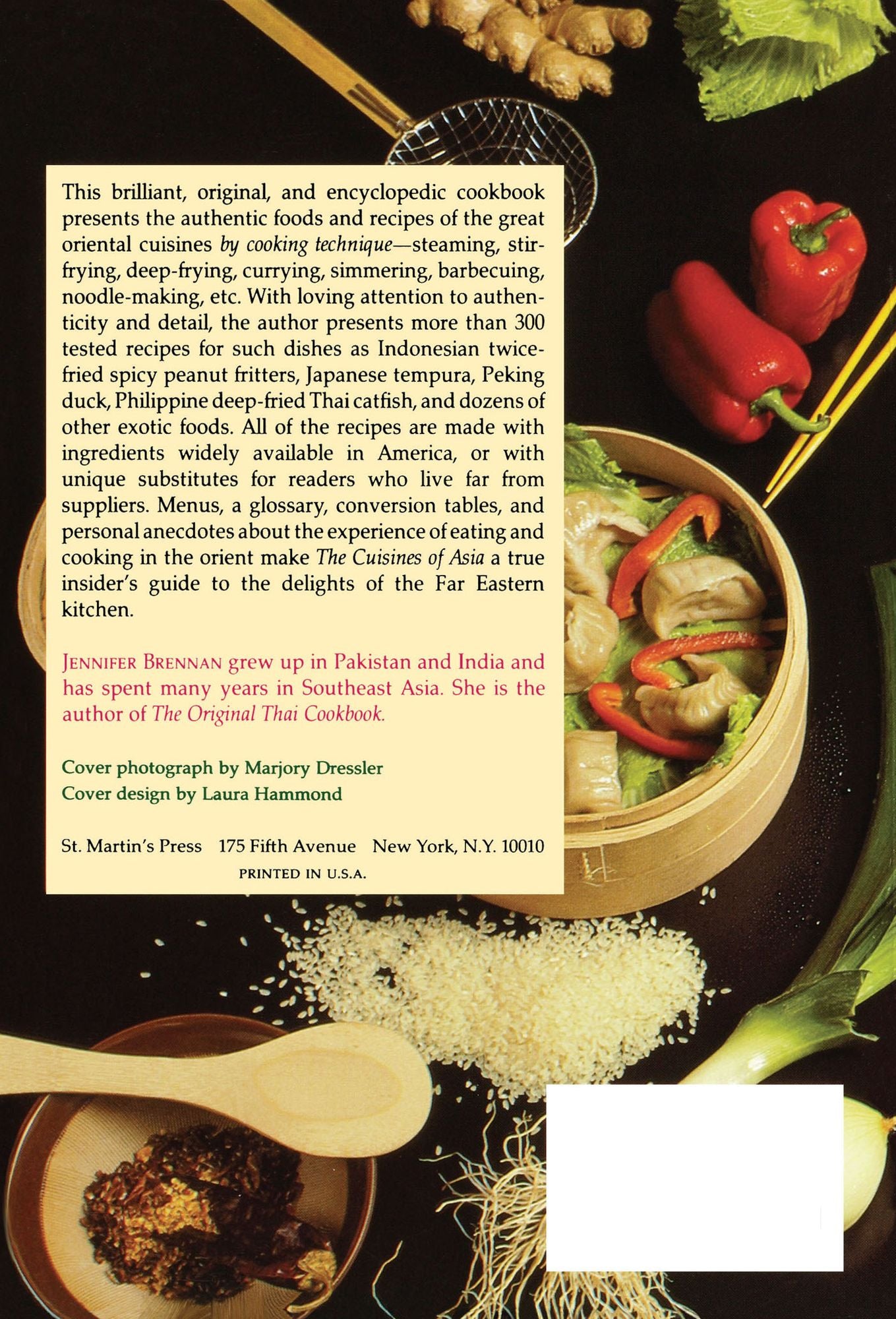 Cuisines of Asia: Nine Great Oriental Cuisines by Technique