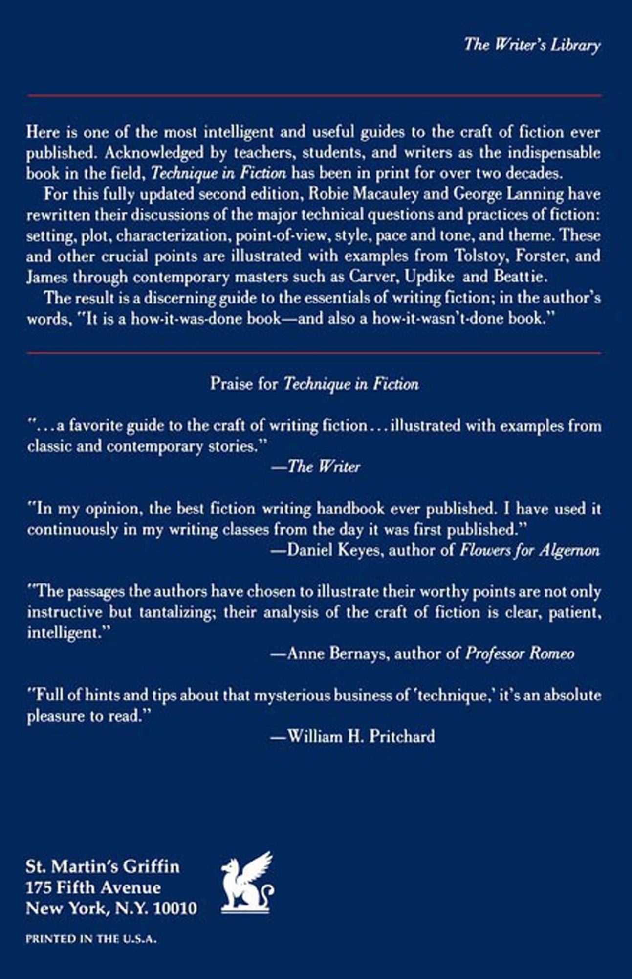 Technique in Fiction