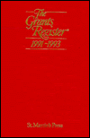 Grants Register, 1991-1993
