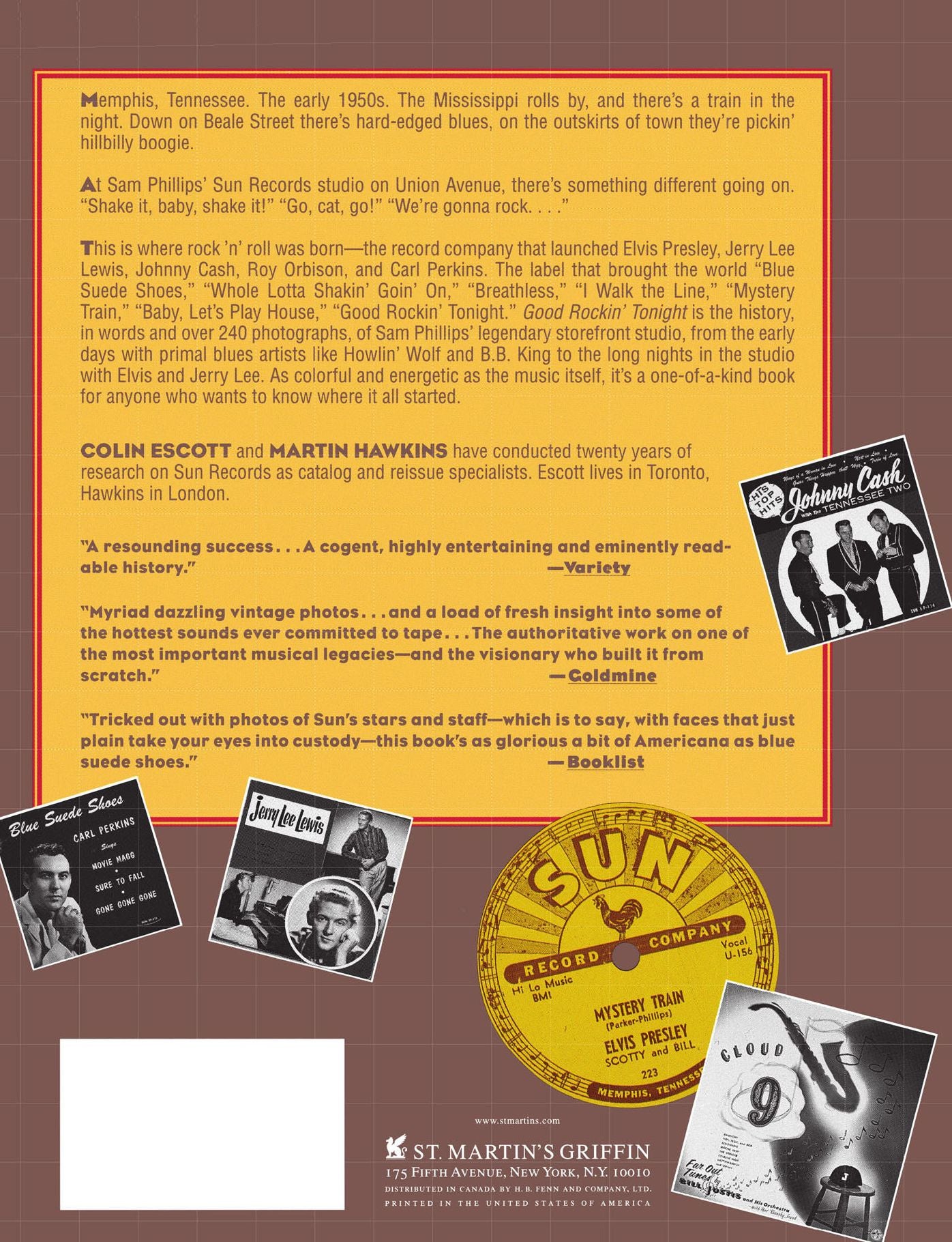 Good Rockin' Tonight: Sun Records and the Birth of Rock 'n' Roll