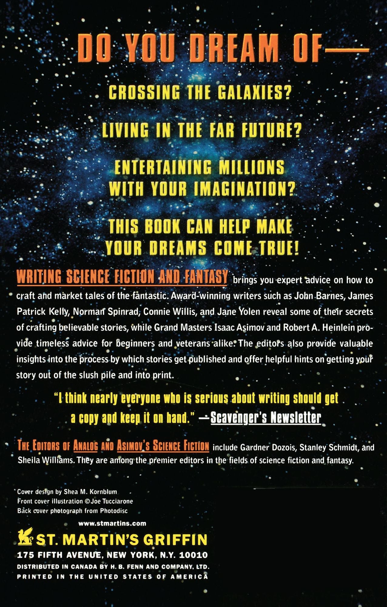 Writing Science Fiction and Fantasy