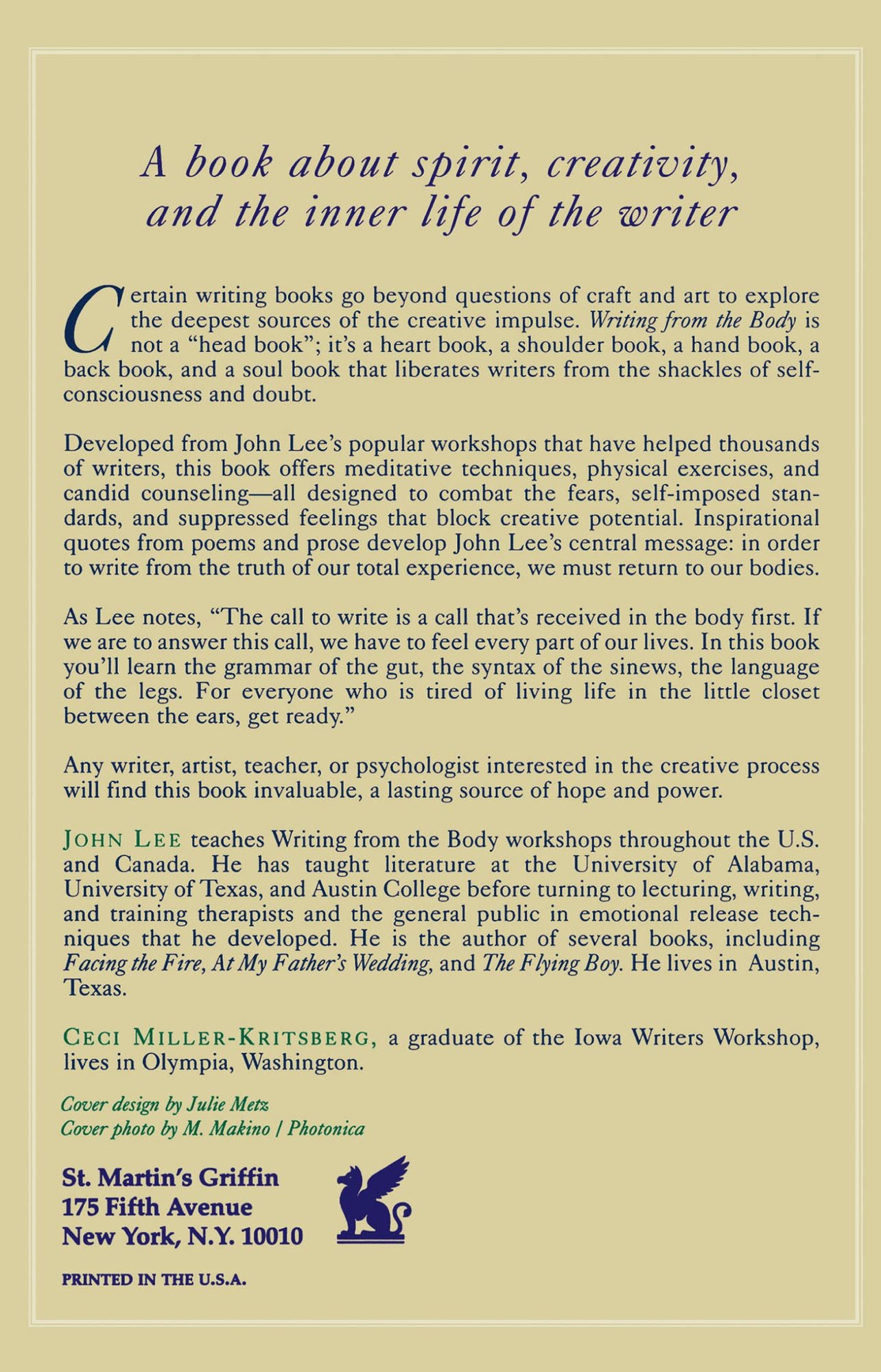 Writing From The Body