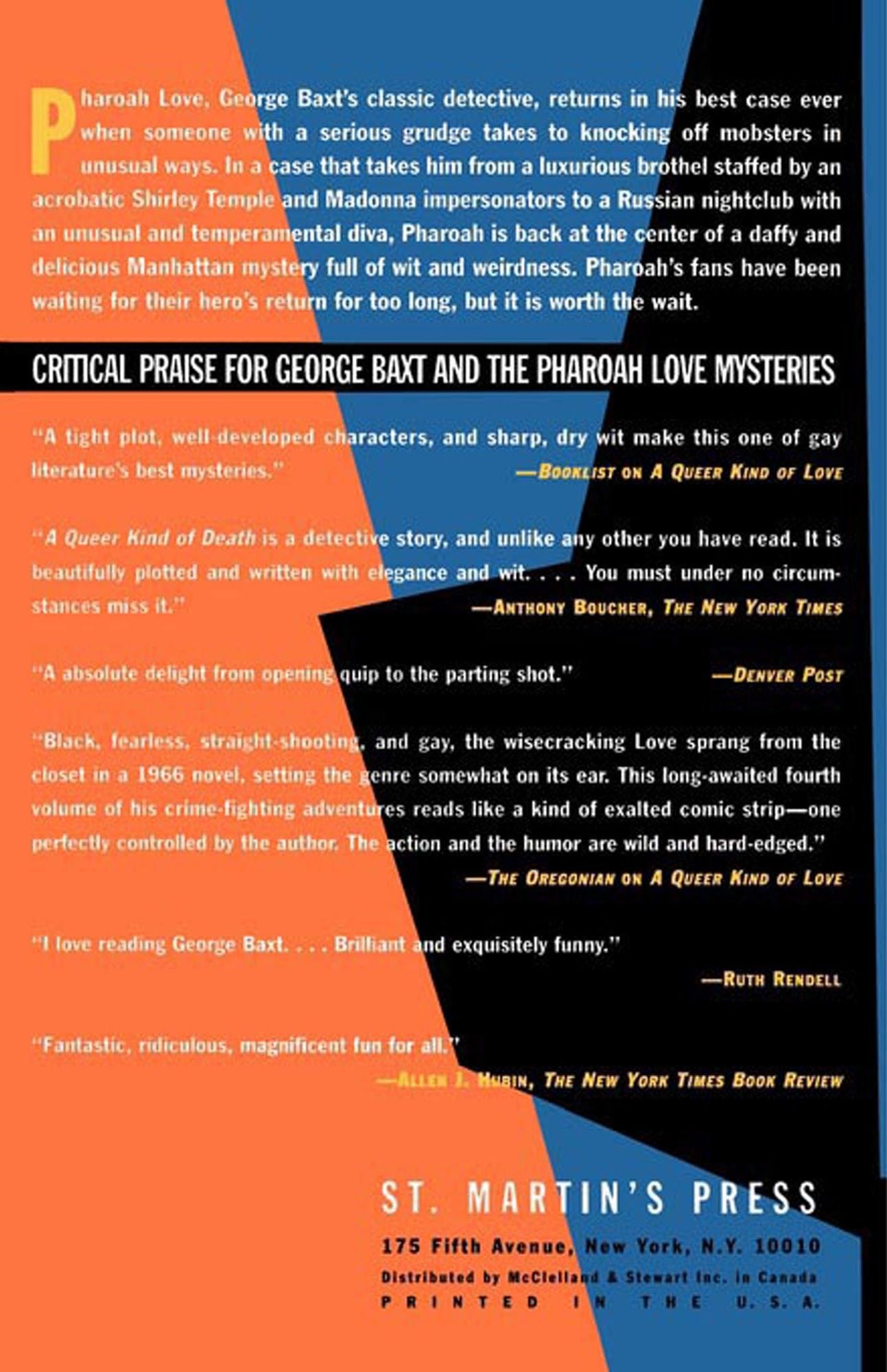 A Queer Kind of Love (A Pharoah Love Mystery)