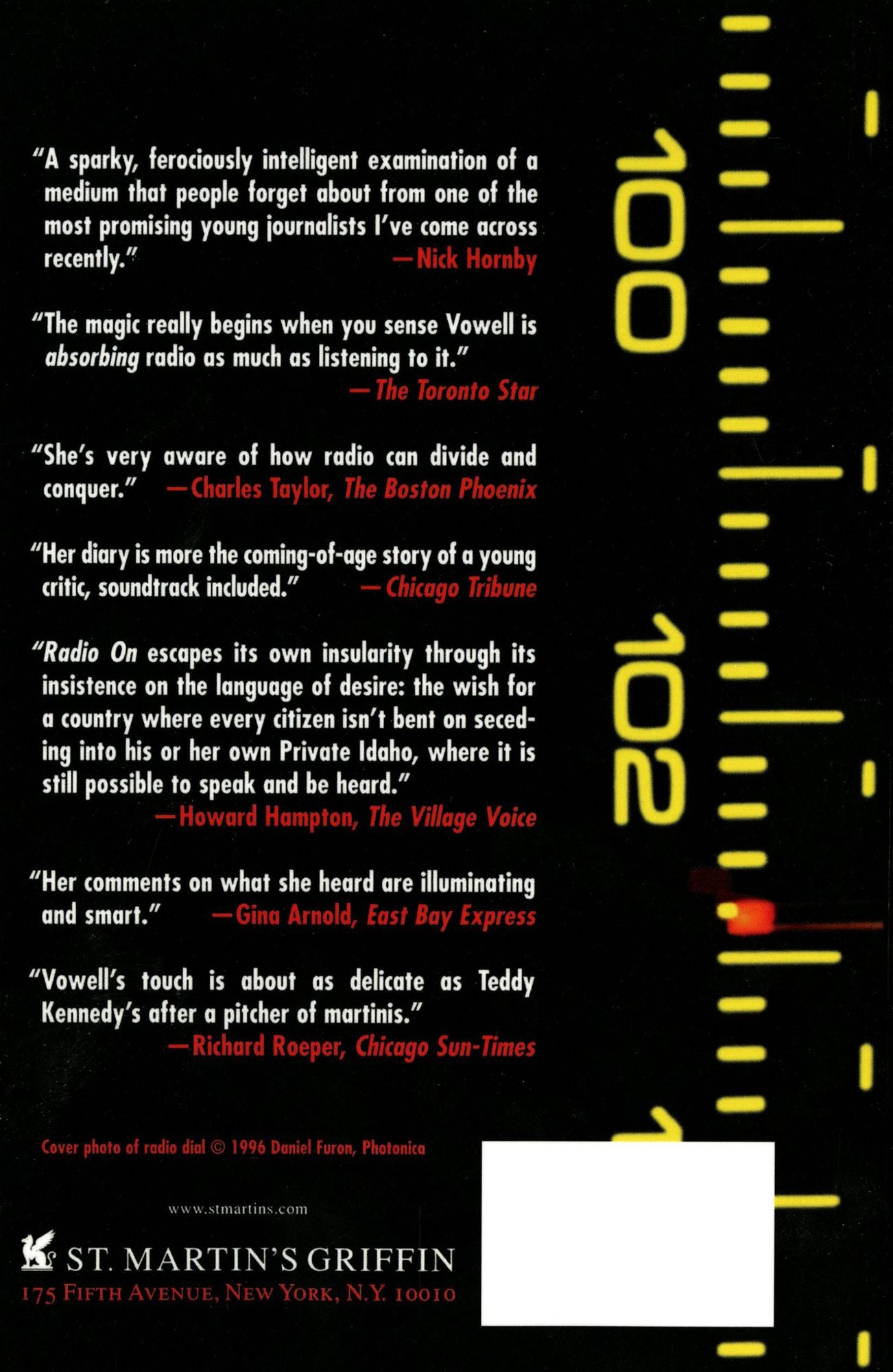 Radio On: A Listener's Diary