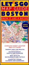 Let's Go Map Guide Boston