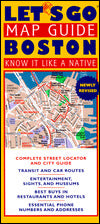 Let's Go Map Guide Boston