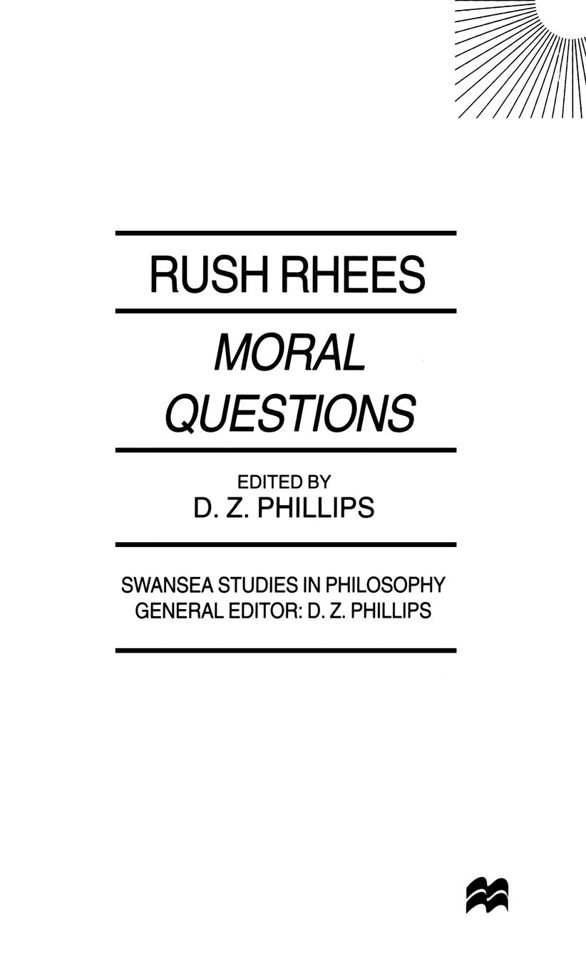 Moral Questions