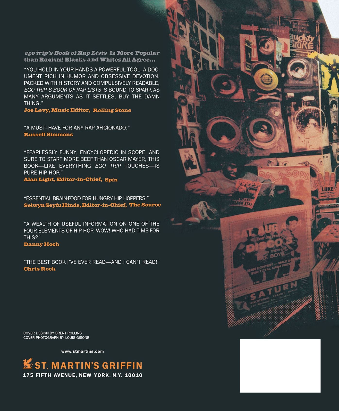 EgoTrip's Book of Rap Lists: Book of Rap Lists