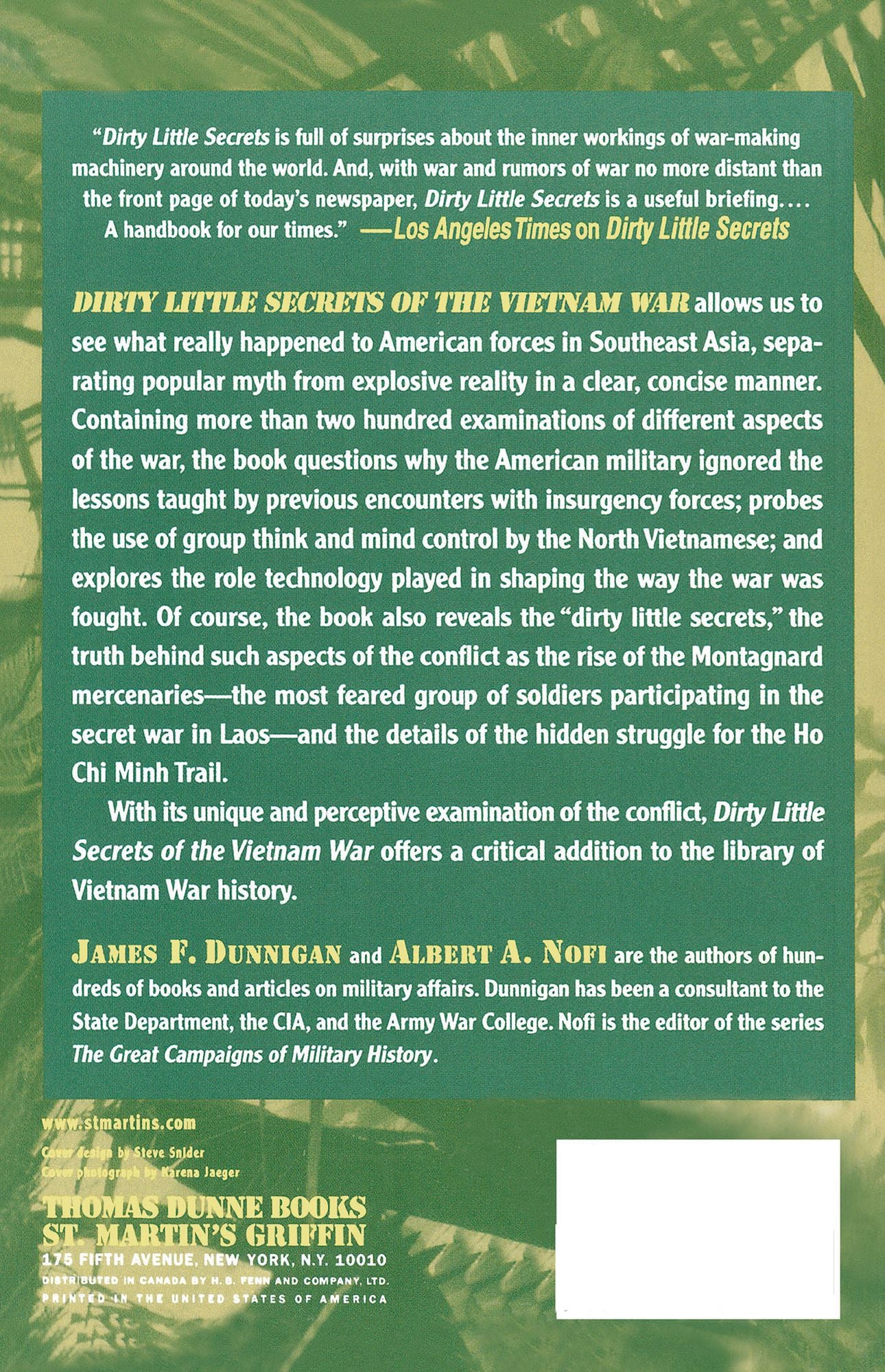 Dirty Little Secrets of the Vietnam War: Military Information You're Not Supposed to Know