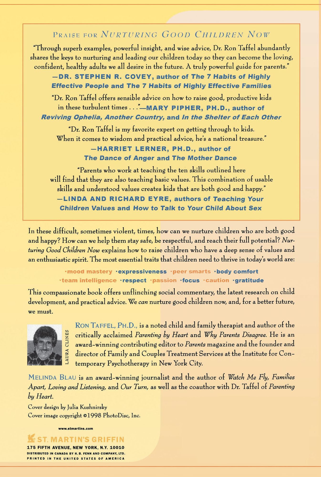 Nurturing Good Children Now: 10 Basic Skills to Protect and Strengthen Your Child's Core Self