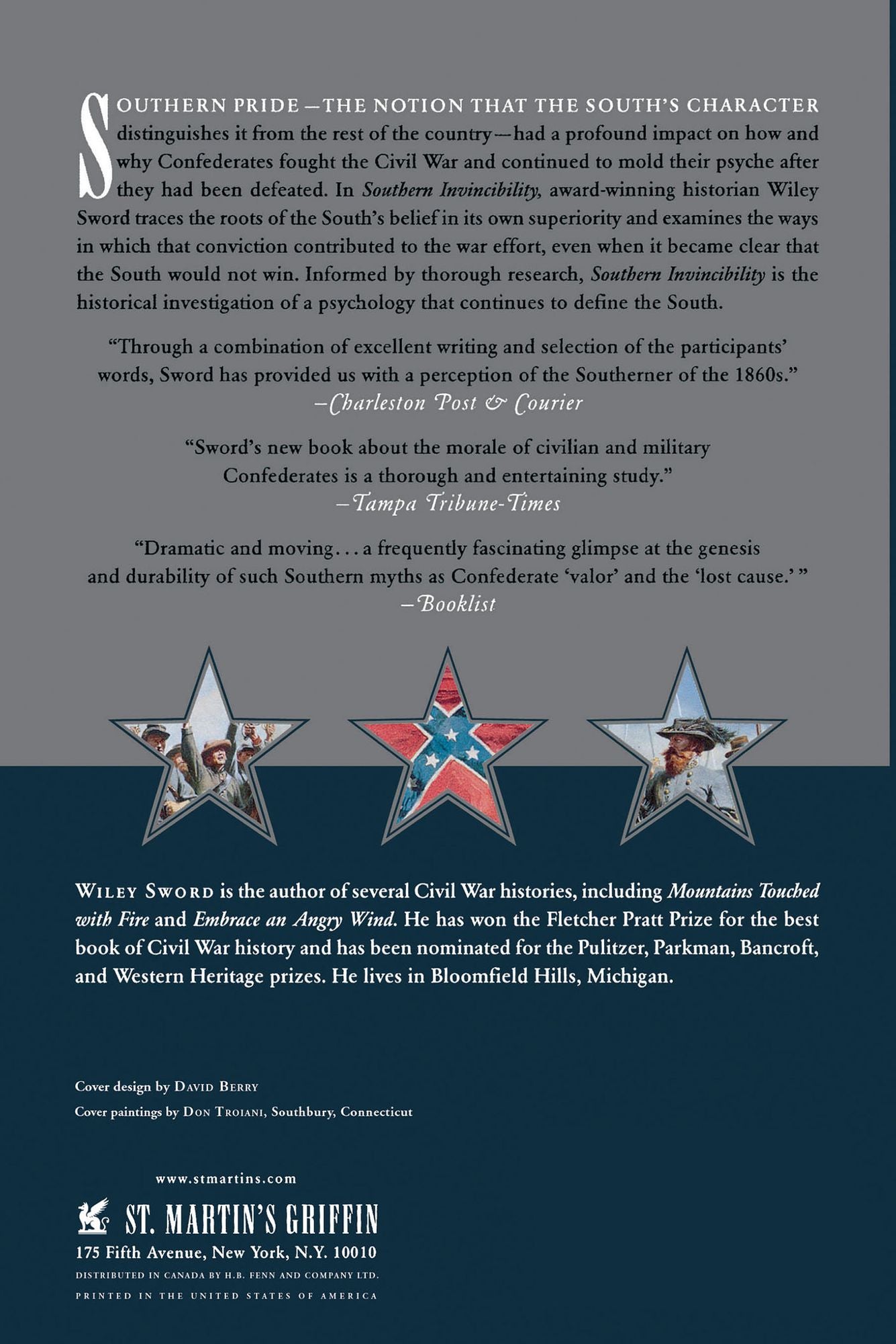 Southern Invincibility: A History of the Confederate Heart