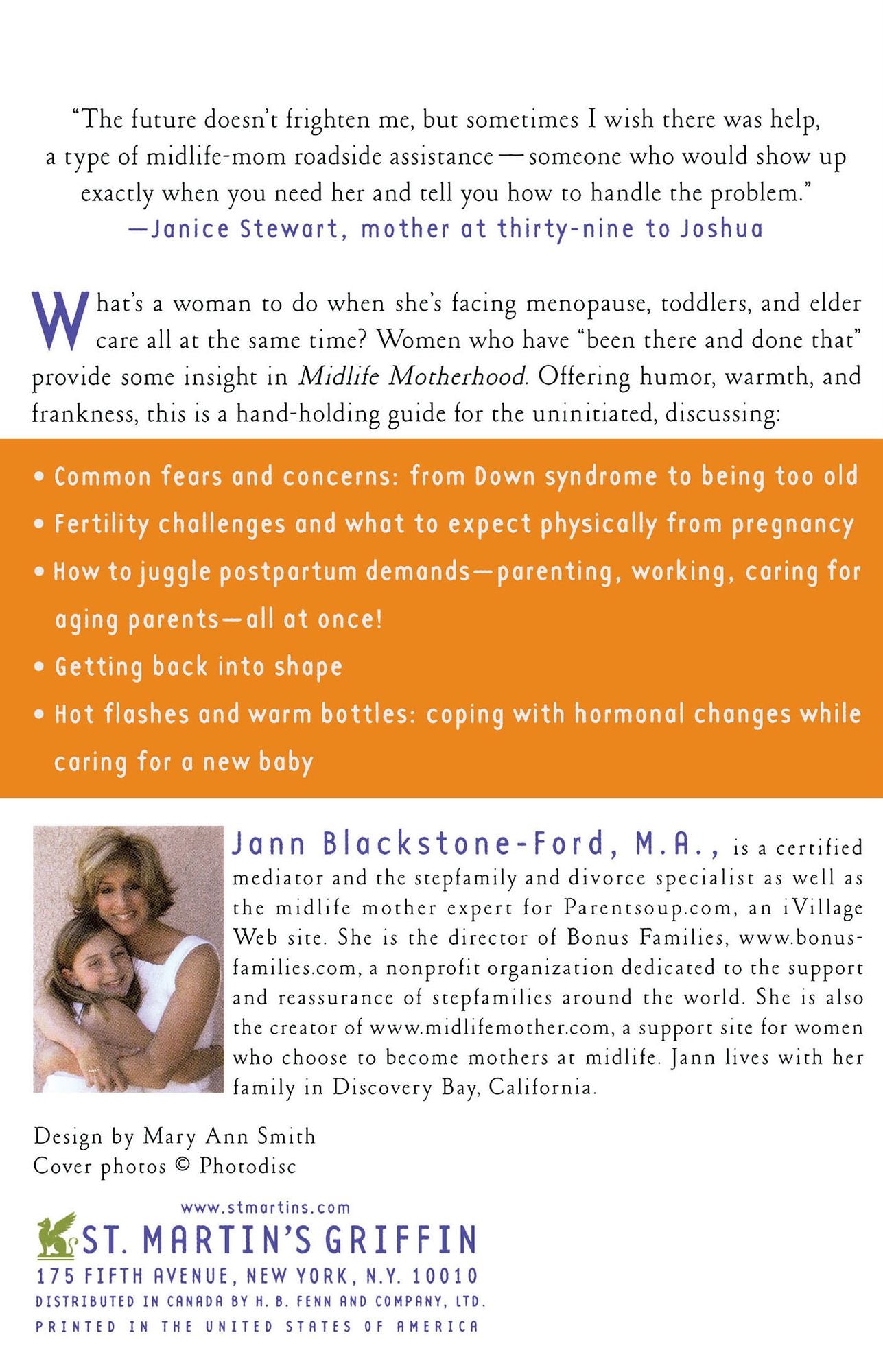 Midlife Motherhood: A Woman-to-Woman Guide to Pregnancy and Parenting