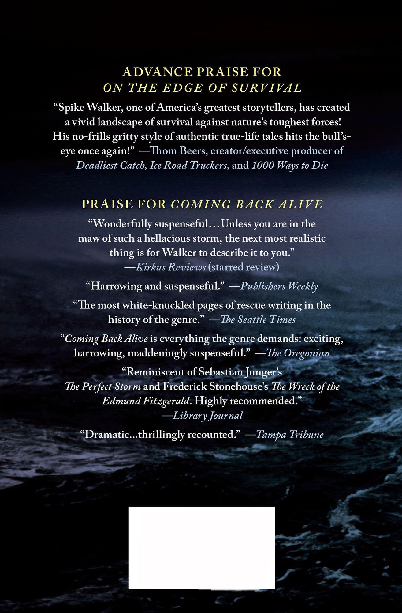 On the Edge of Survival: A Shipwreck, a Raging Storm, and the Harrowing Alaskan Rescue That Became a Legend