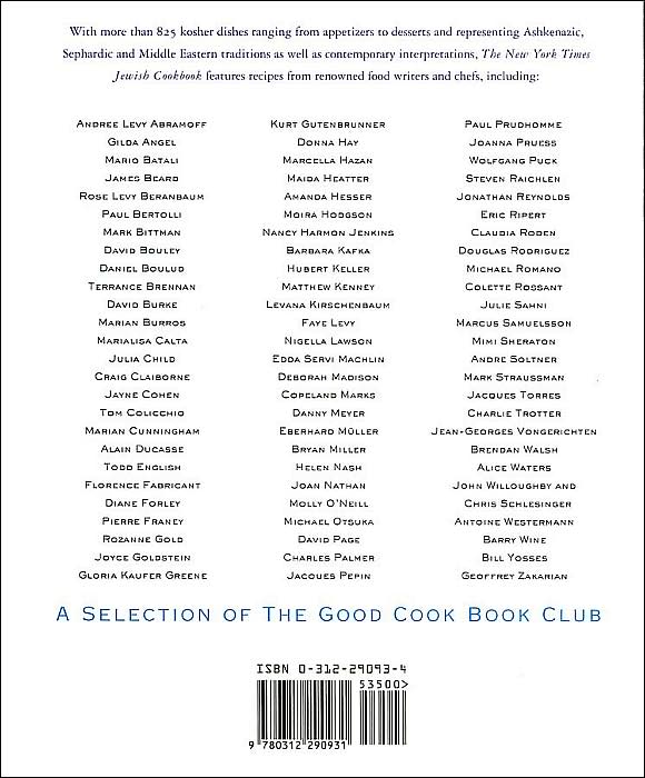 New York Times Jewish Cookbook: More Than 825 Traditional and Contemporary Recipes from Around the World